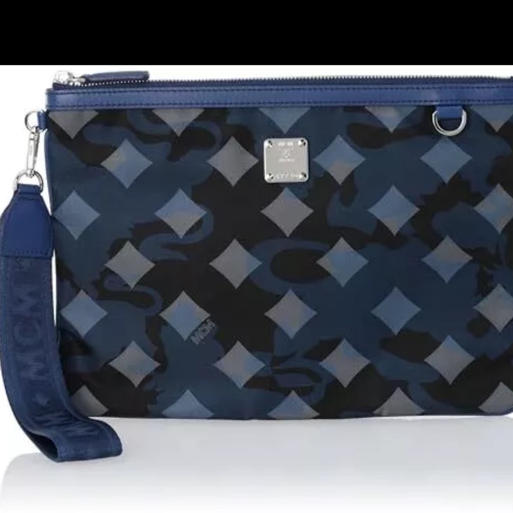 MCM Nylon Camo Dieter Clutch NWT